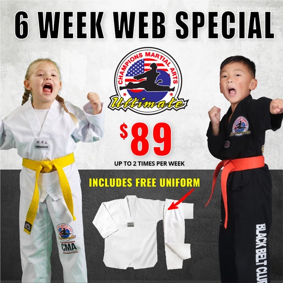 Champions Martial Arts 6 weeks web special